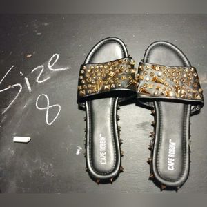 Cape Robbin Studded Sandals